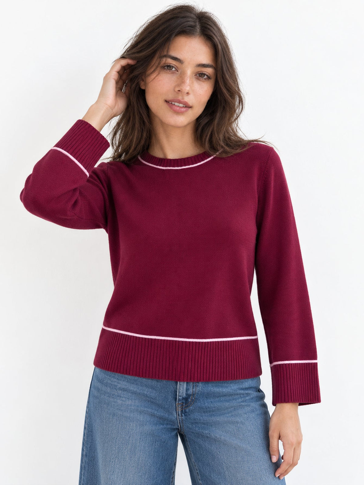pull en laine pour femme vue 08
