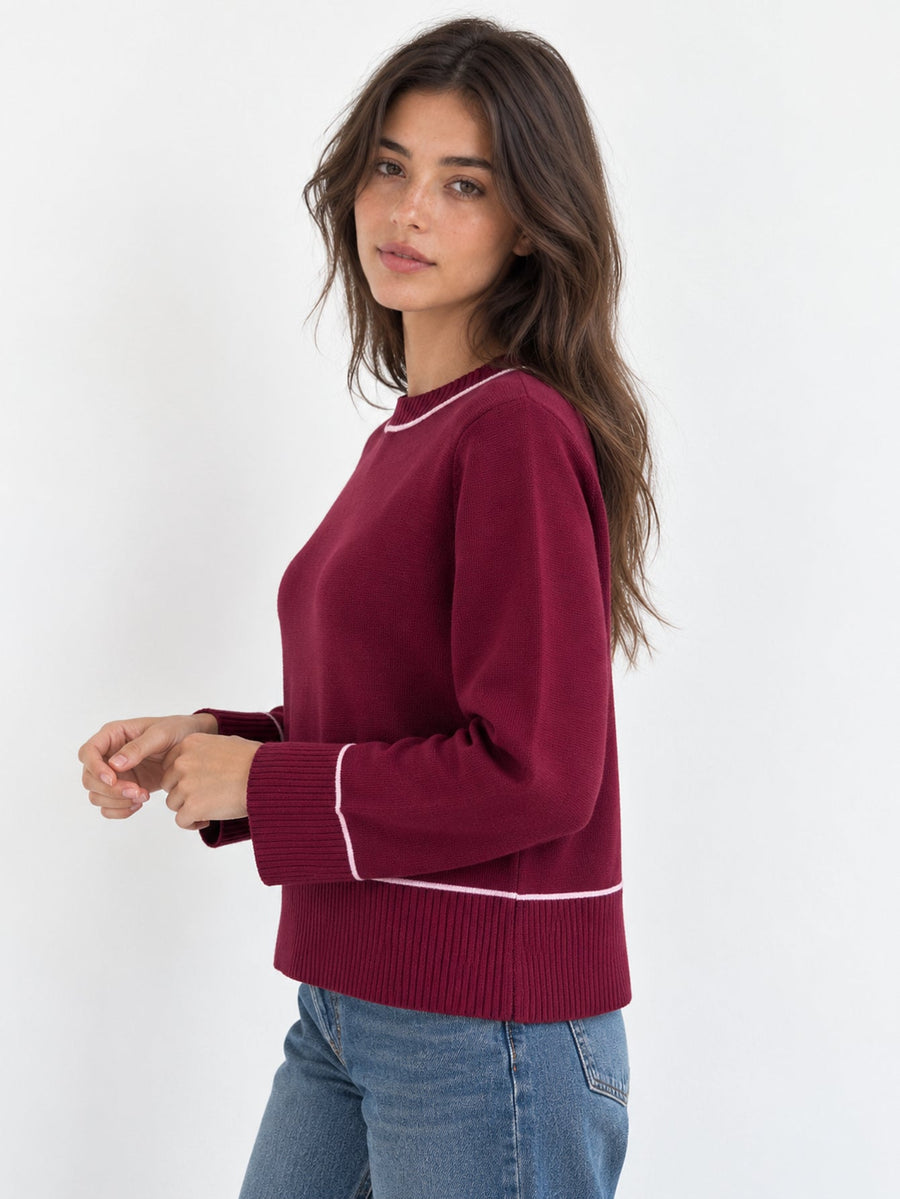 pull en laine pour femme vue 09