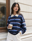 pull imprimé pour femme vue 01
