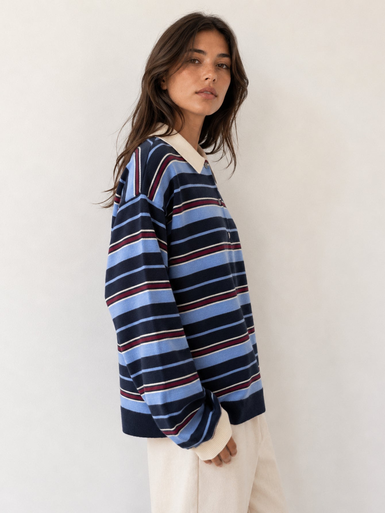 pull imprimé pour femme vue 03