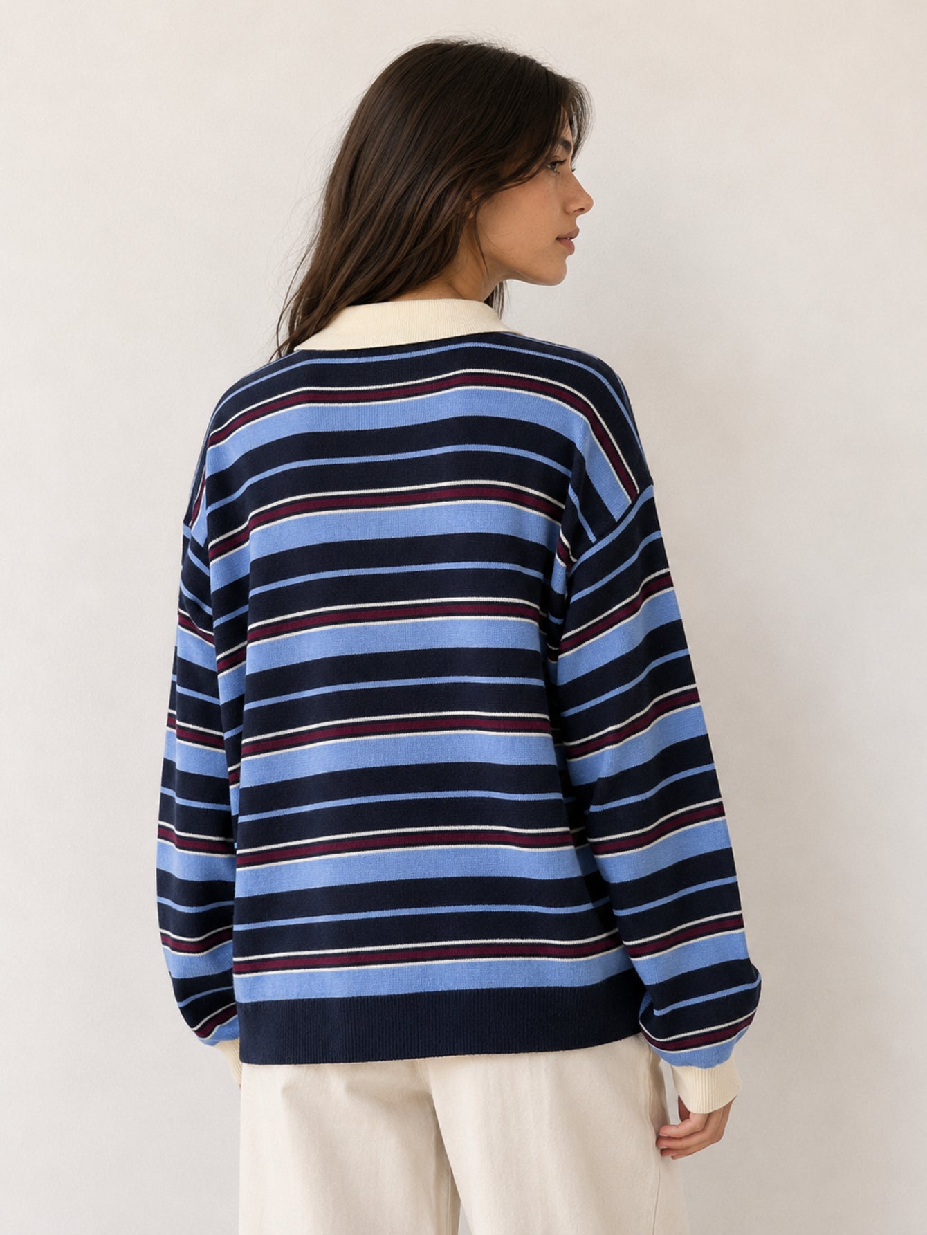 pull imprimé pour femme vue 04