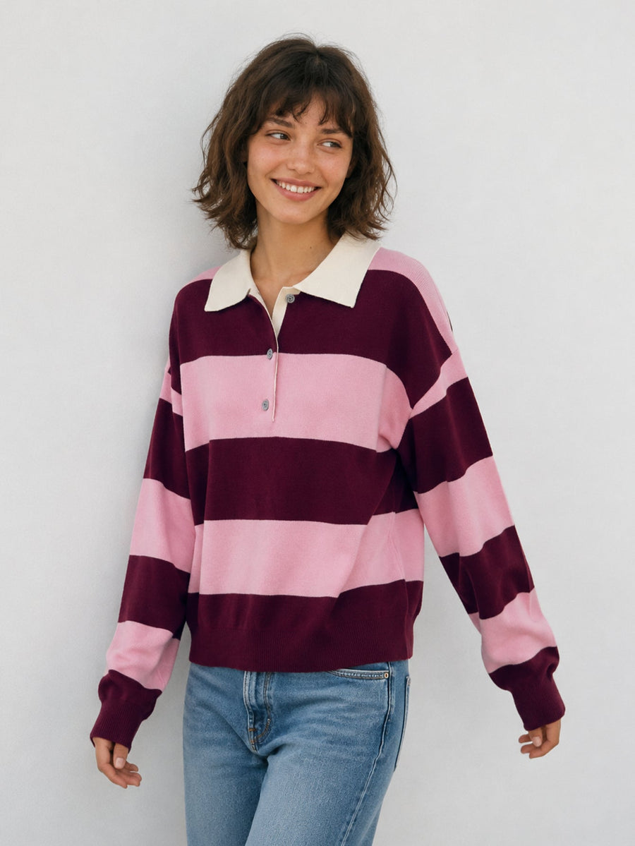 pull Premium rayures Polo vue 02