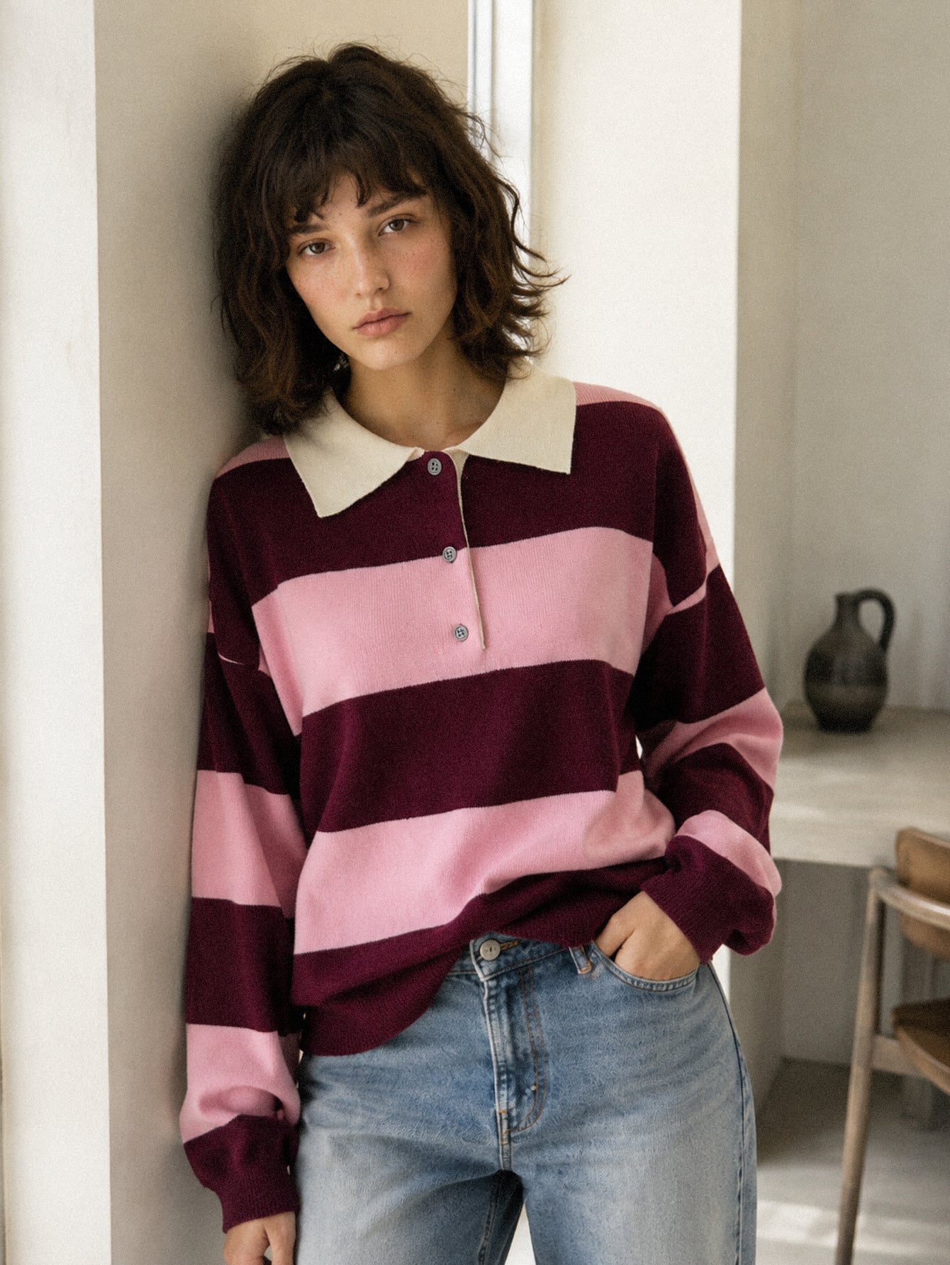 pull Premium rayures Polo vue 08