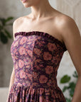 Détail du bandeau volanté Violet