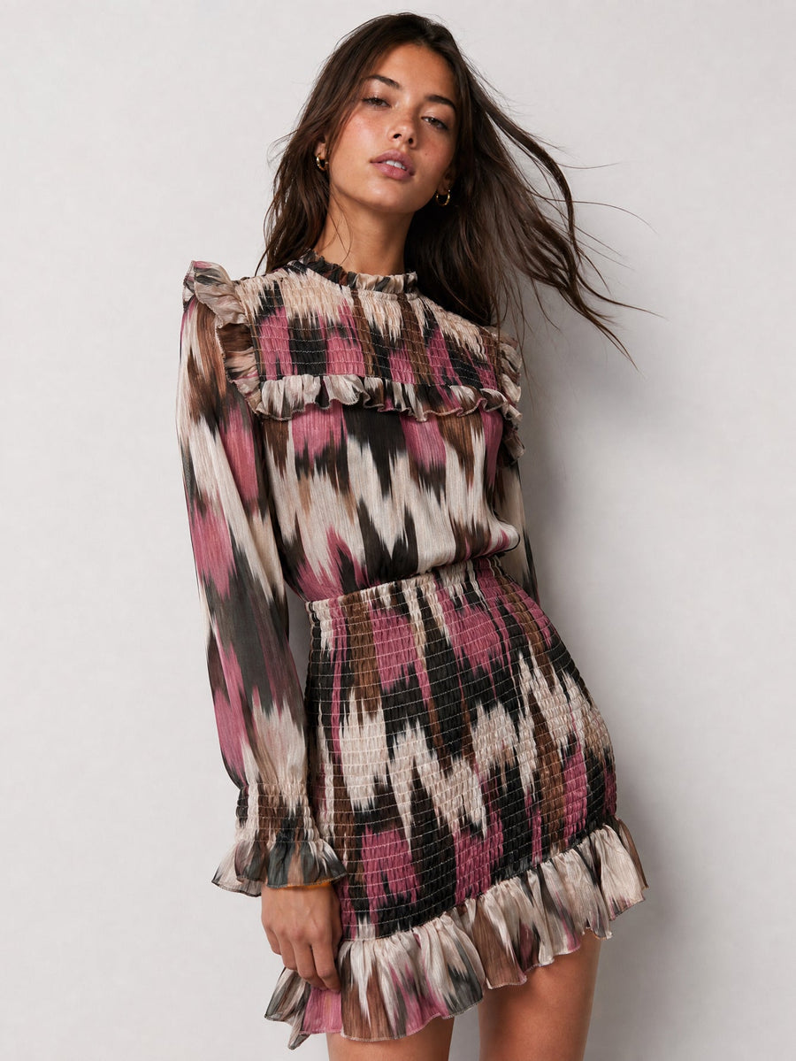 robe manches longues transparentes