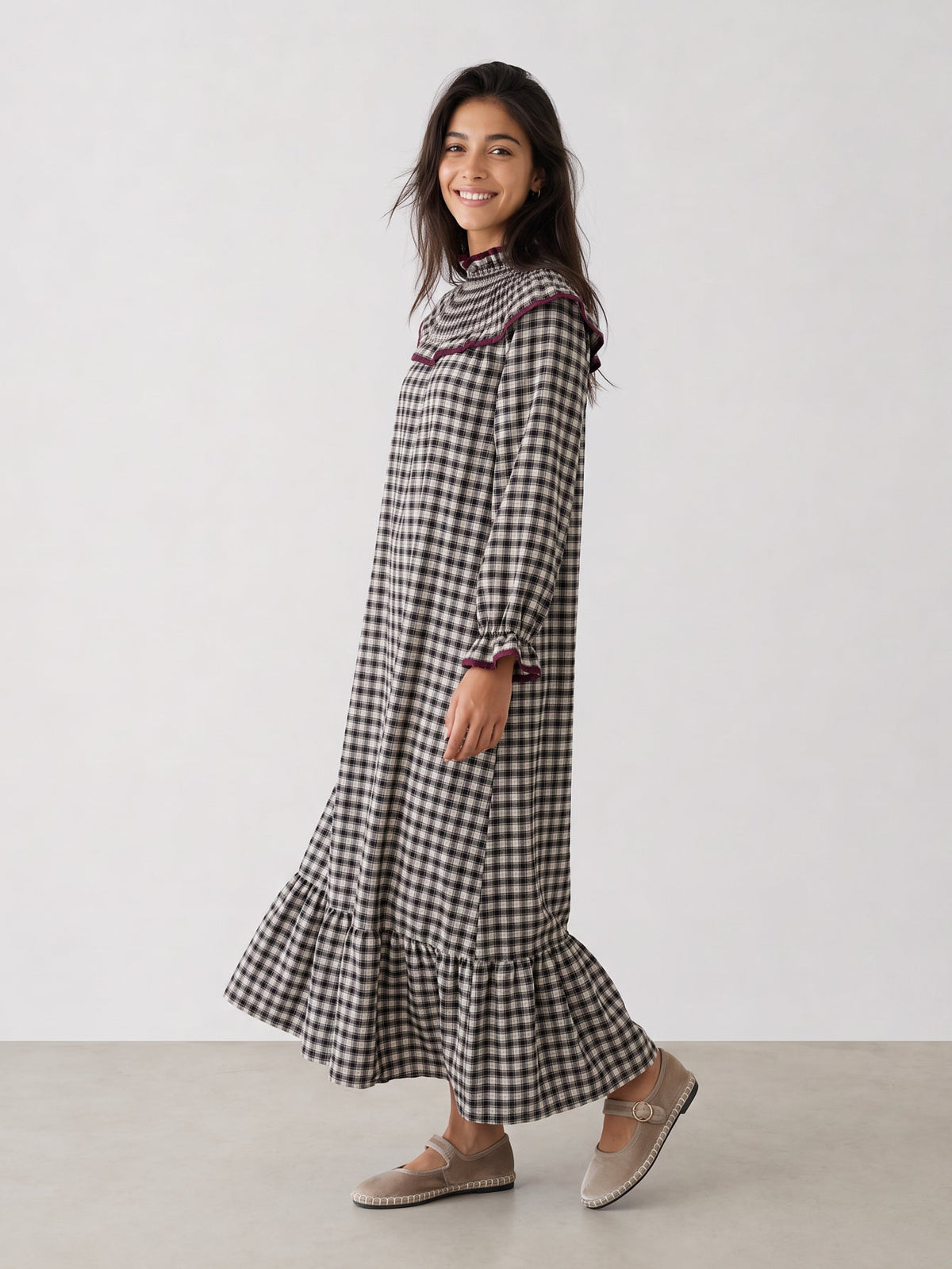 robe en laine pour femme vue 01