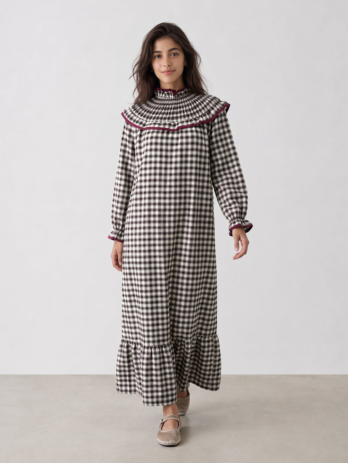 robe en laine pour femme vue 02