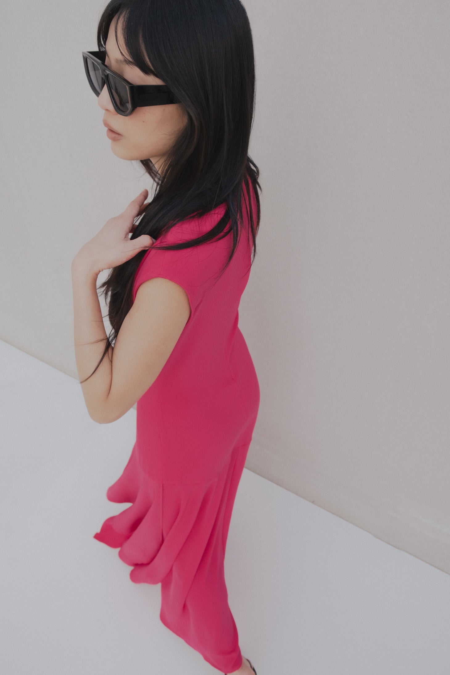 robe midi asimetrico image 5