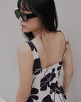 robe midi estampado image 6