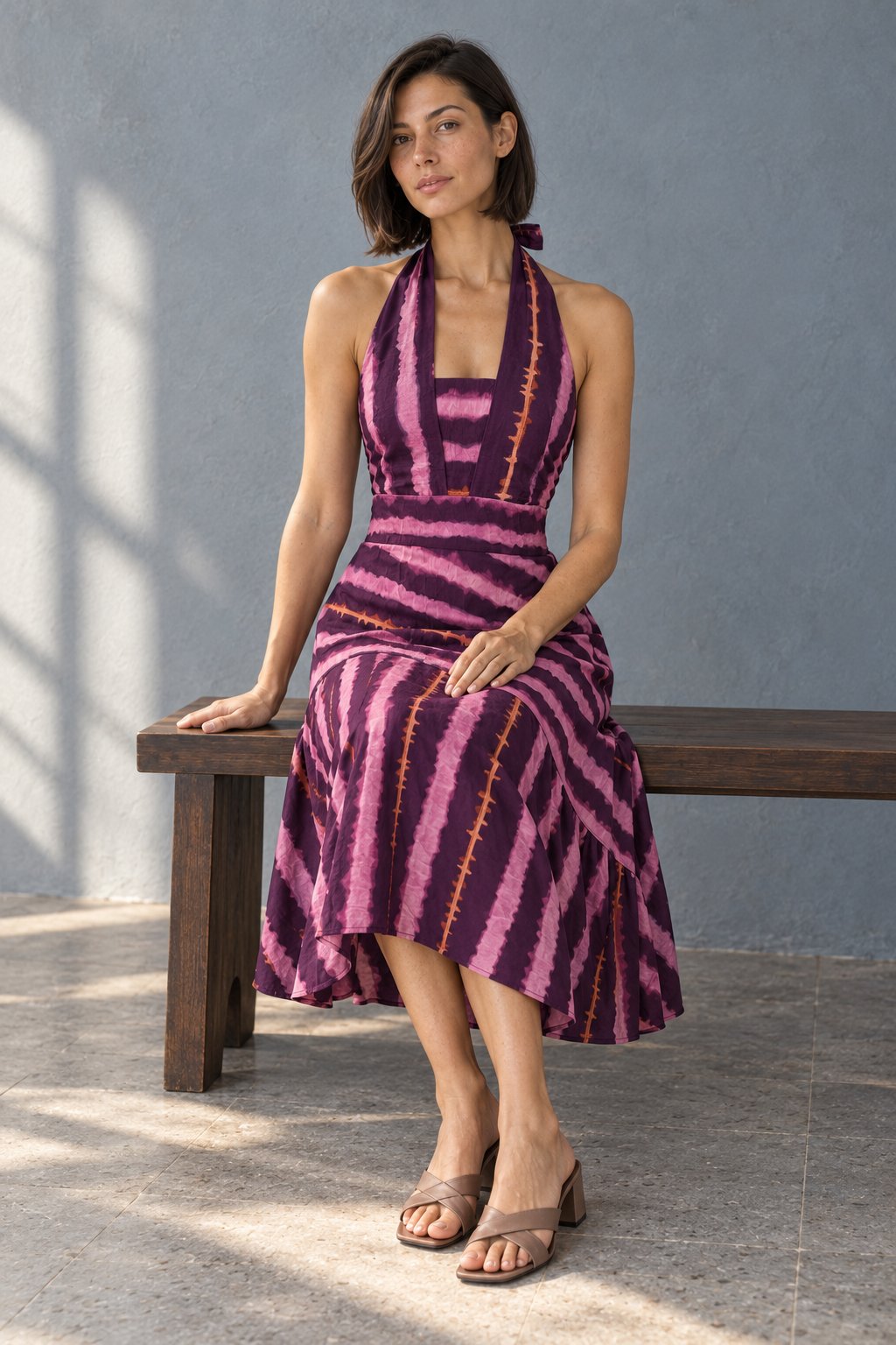 robe tie dye image 9