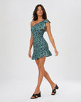 robe une epaule mini fleurie smockee image 11