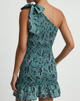 robe une epaule mini fleurie smockee image 15