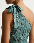 robe une epaule mini fleurie smockee image 17