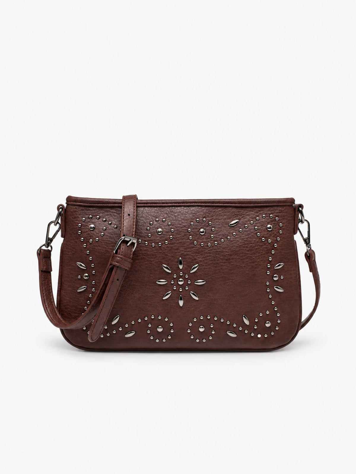 Sac bandoulière à clous vue 02