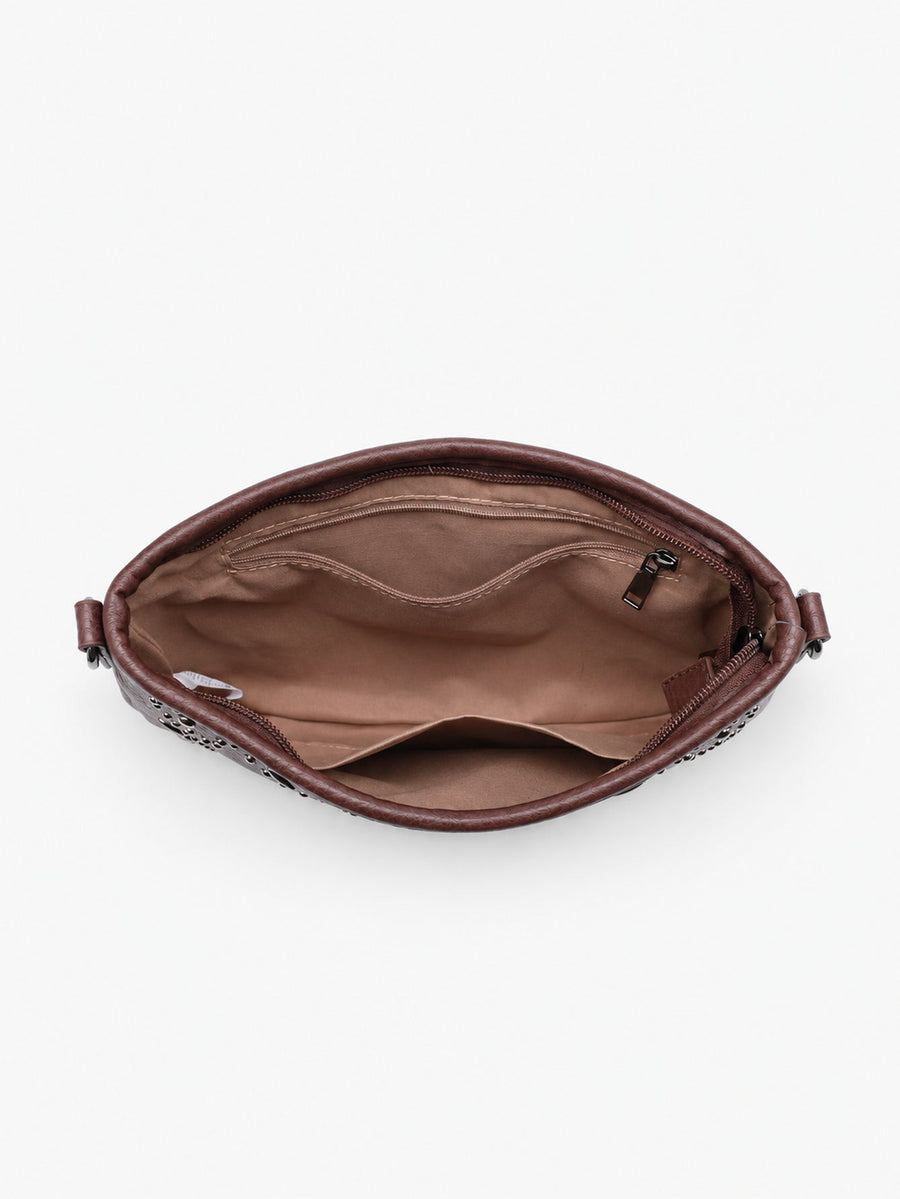 Sac bandoulière à clous vue 04