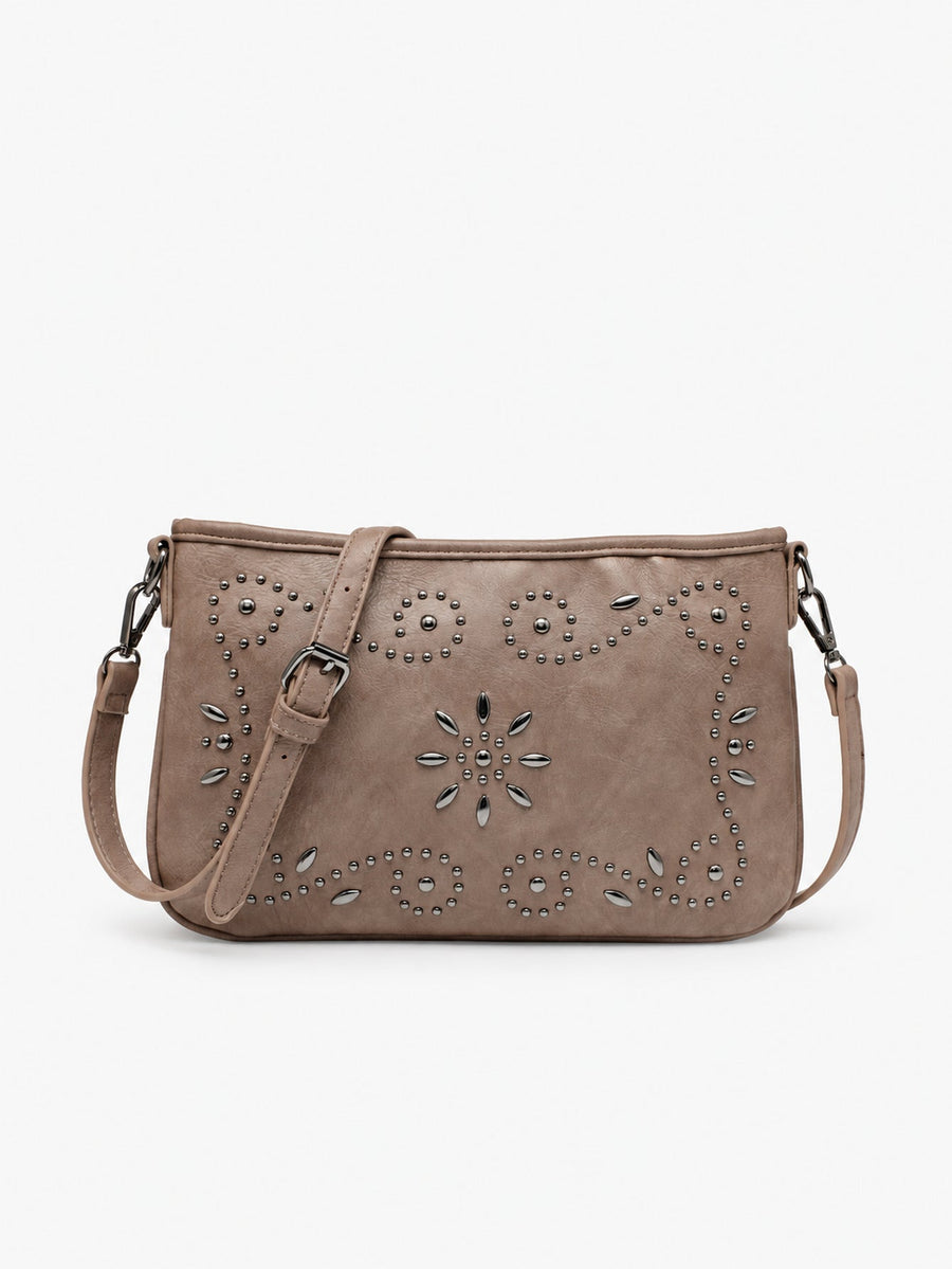Sac bandoulière à clous vue 09
