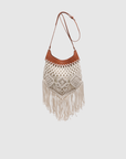 sac en macrame a longues franges image 1