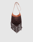 sac en macrame a longues franges image 2