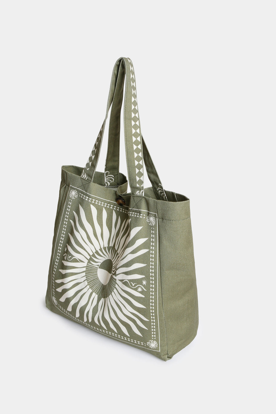 sac cabas en toile imprime soleil grand format image 4
