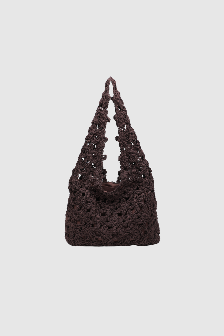 sac en crochet fleuri double image 2
