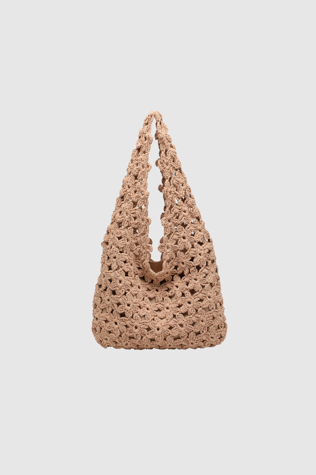 sac en crochet fleuri double image 4