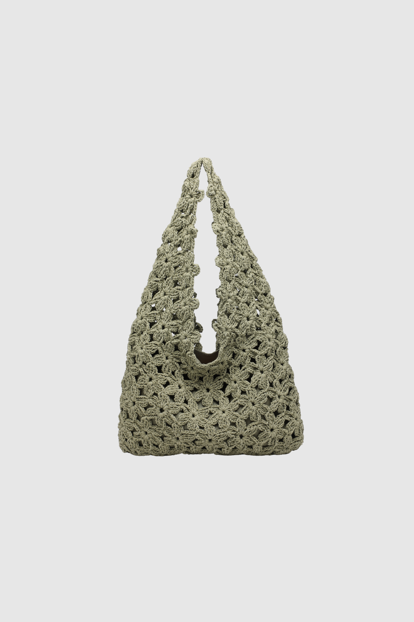 sac en crochet fleuri double image 5