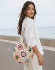 Sac fleuri pour femme vue 01