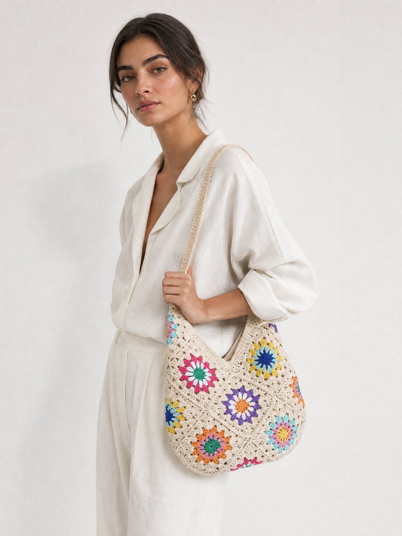 Sac fleuri pour femme vue 03