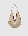 sac hobo effet raphia image 1