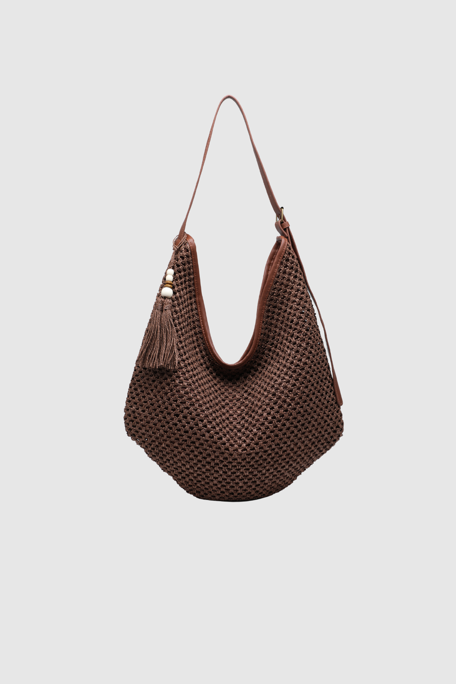 sac hobo effet raphia image 2