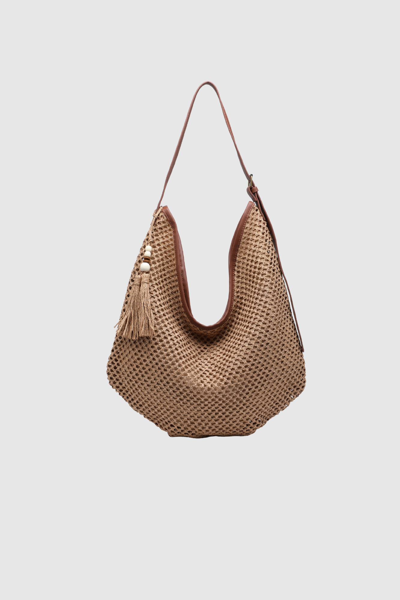 sac hobo effet raphia image 3