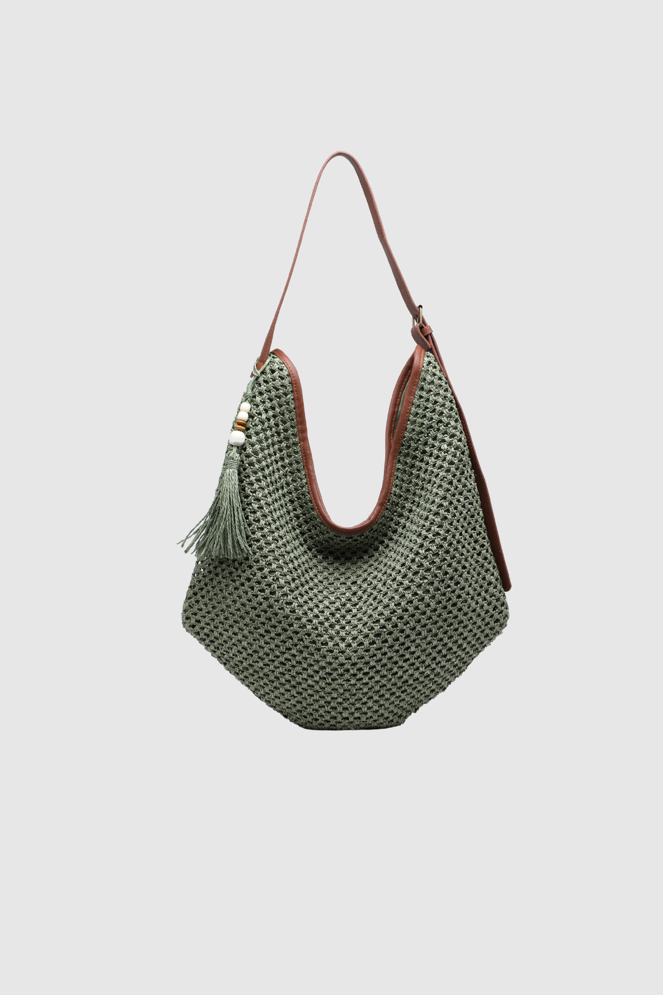 sac hobo effet raphia image 4