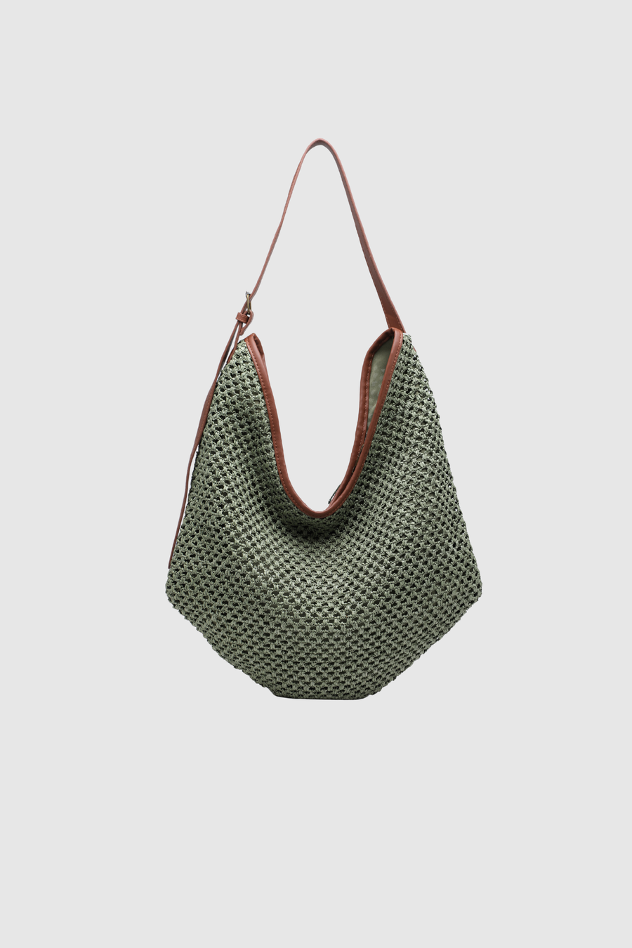 sac hobo effet raphia image 6