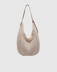sac hobo en crochet ajoure image 1