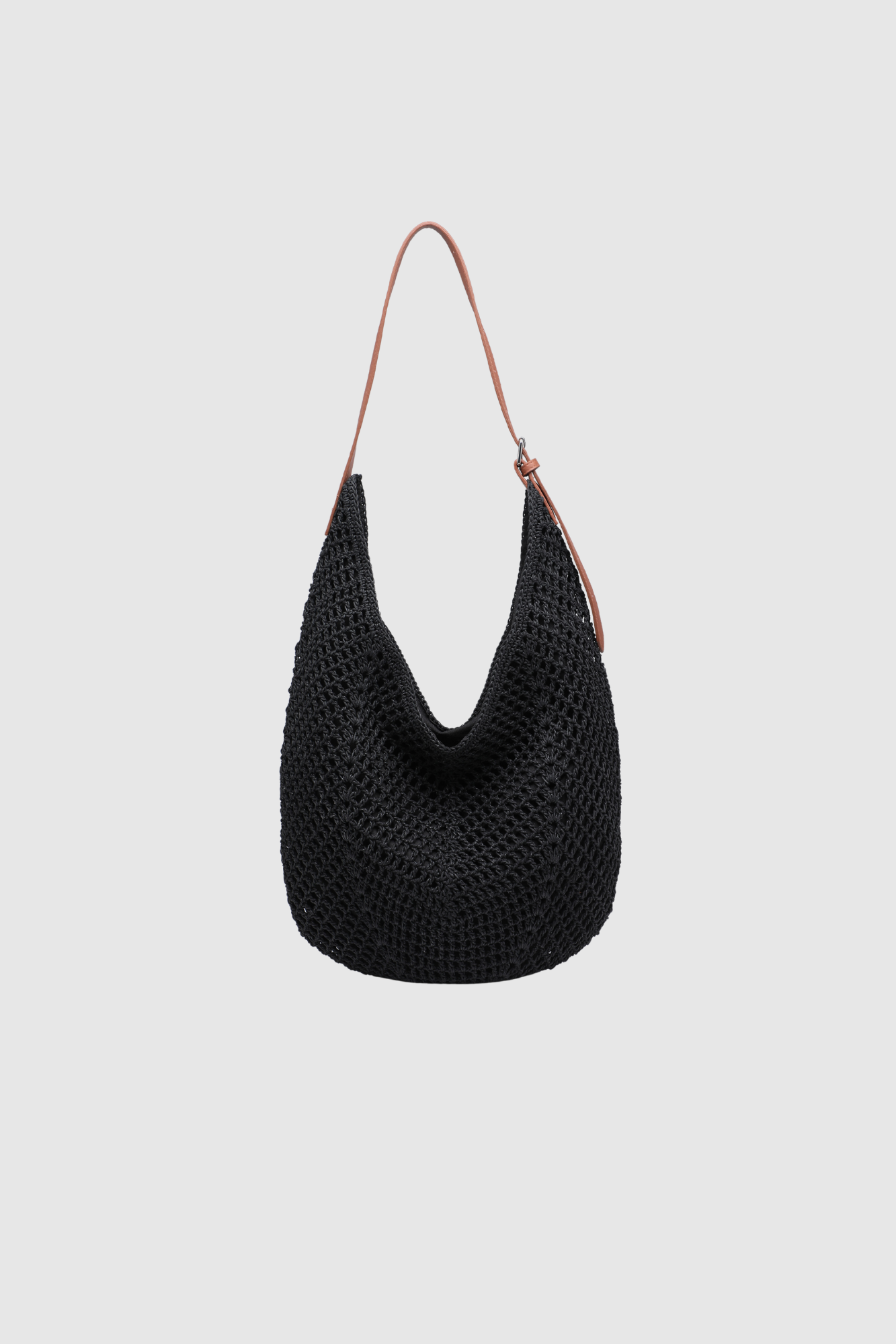 sac hobo en crochet ajoure image 2