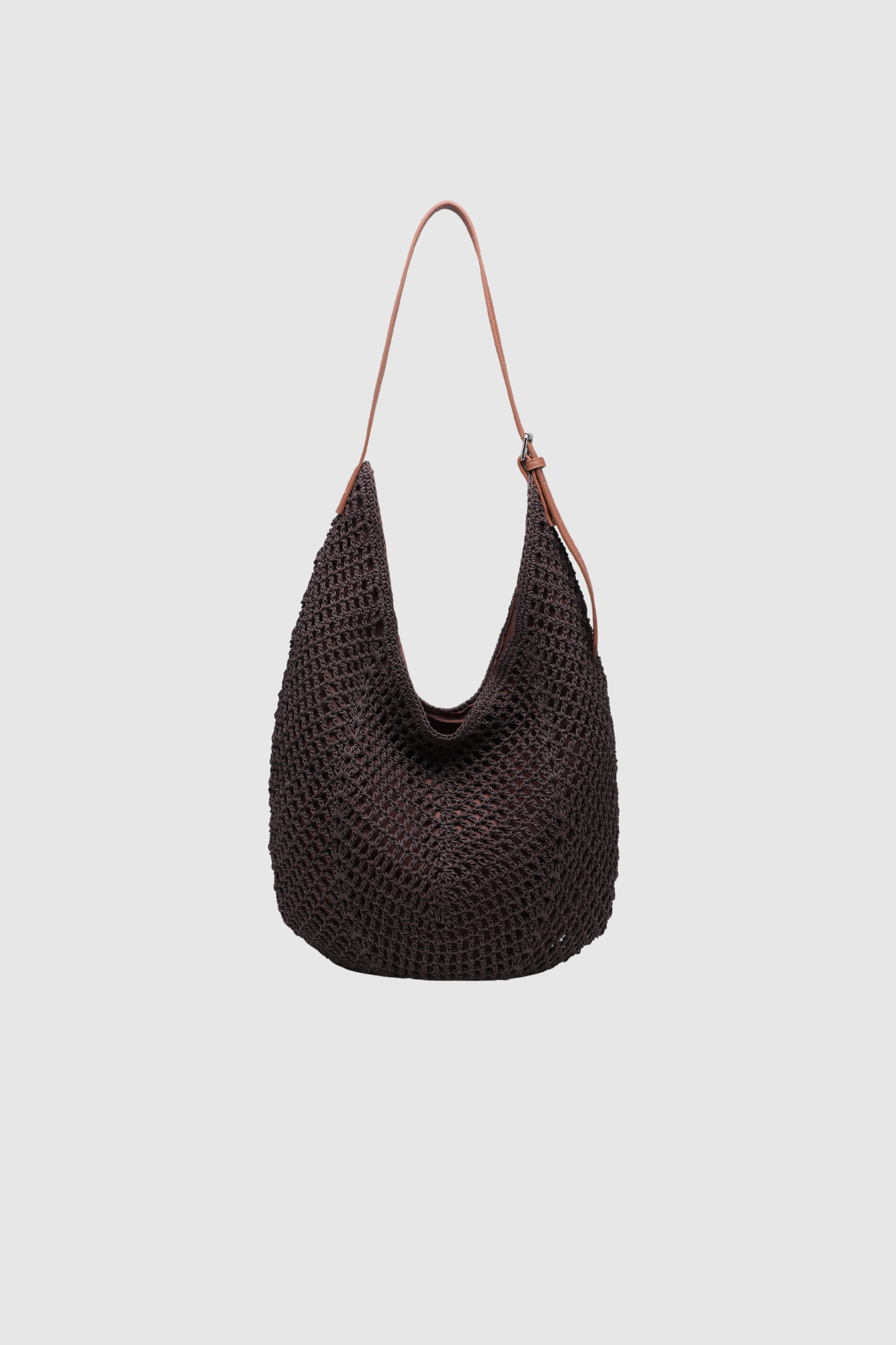 sac hobo en crochet ajoure image 3