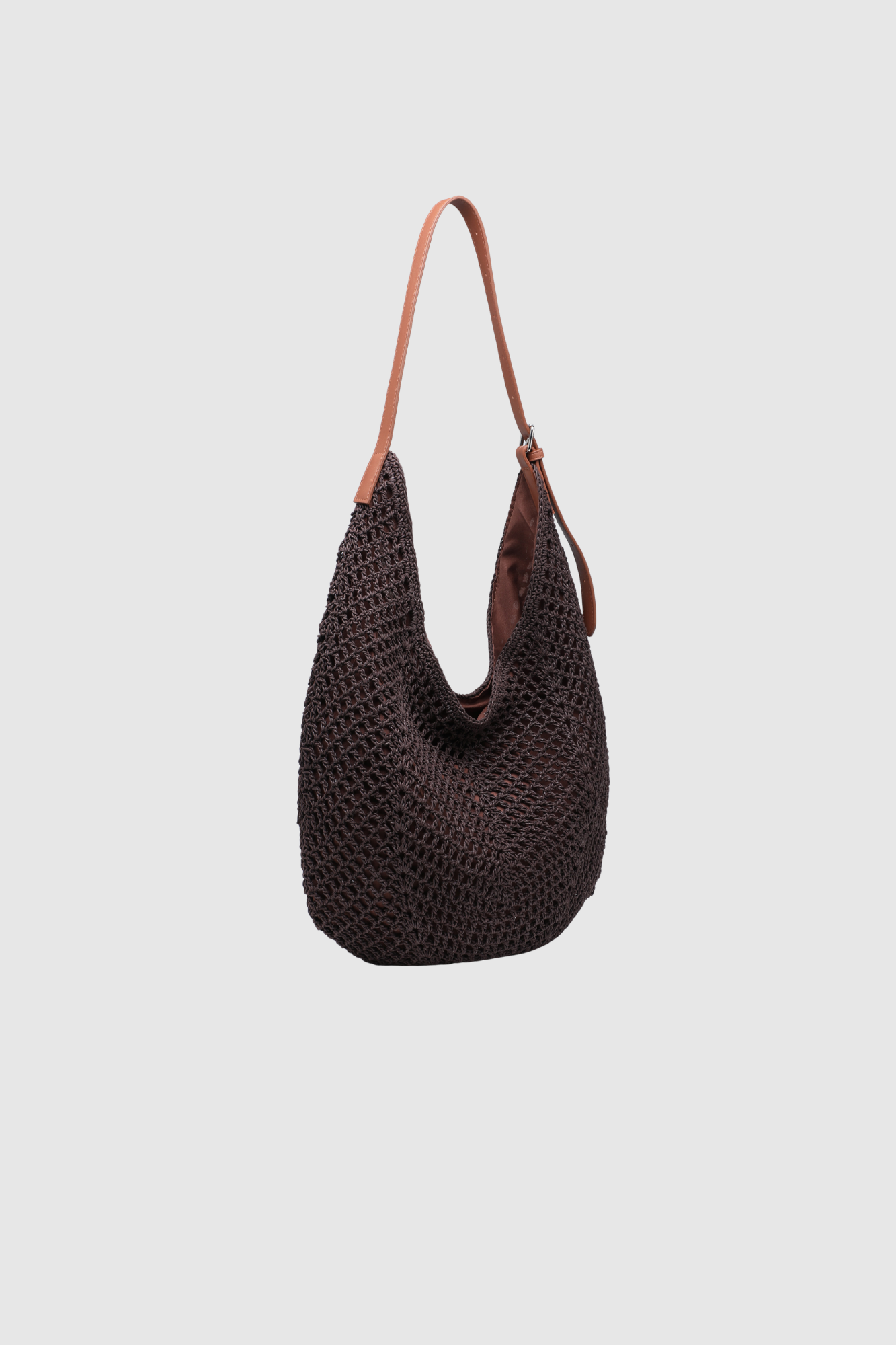 sac hobo en crochet ajoure image 4