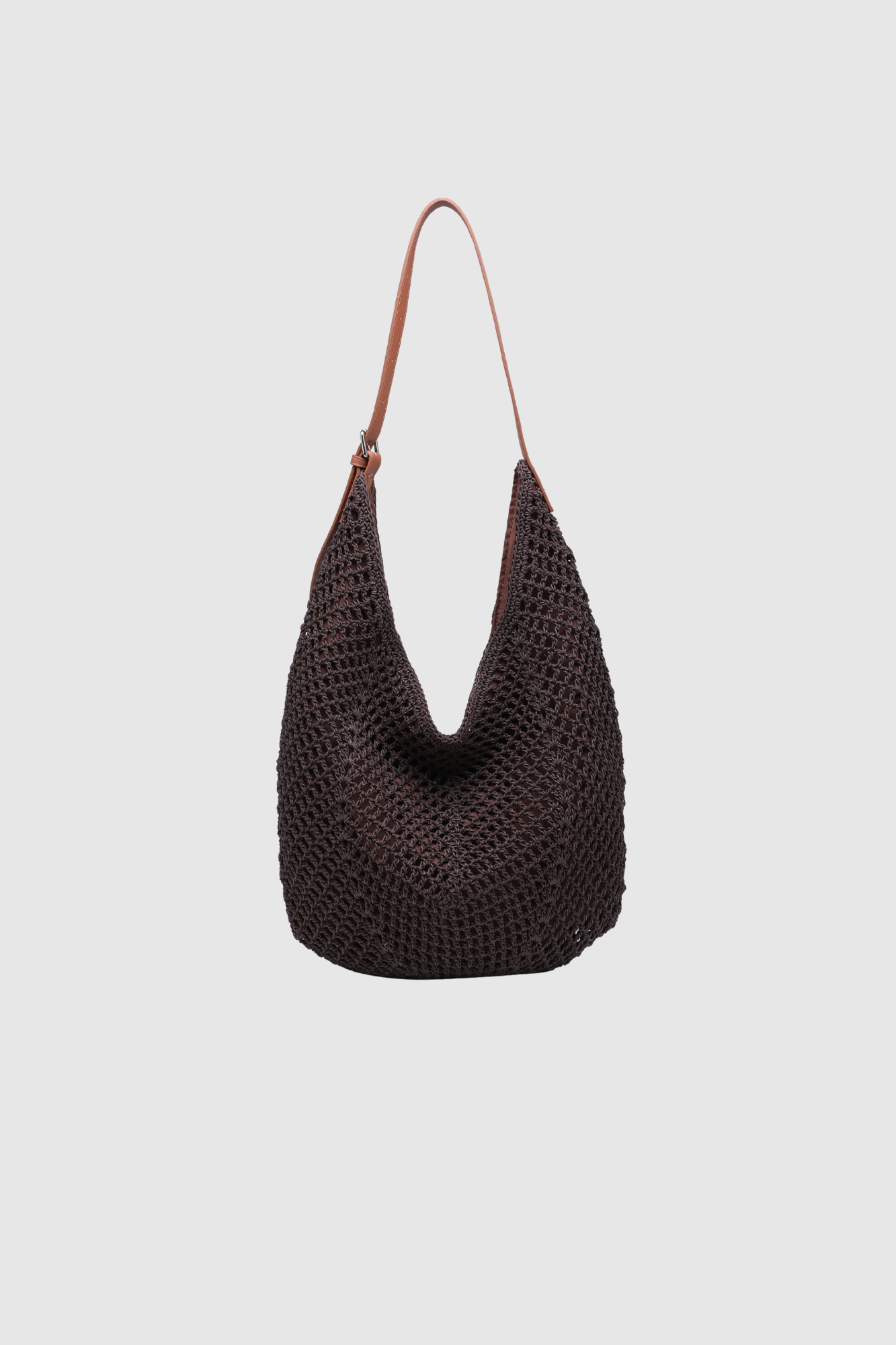 sac hobo en crochet ajoure image 5