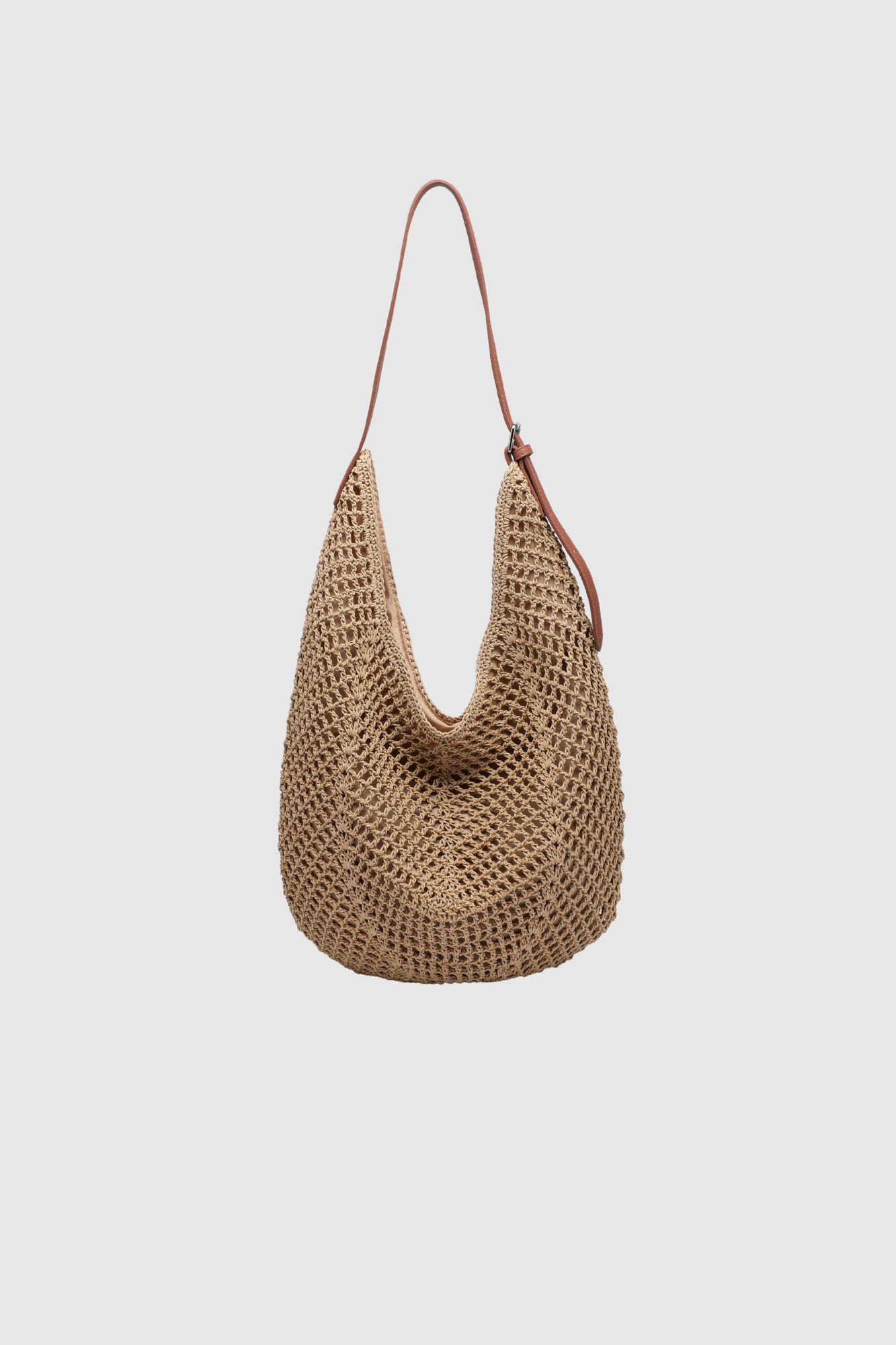 sac hobo en crochet ajoure image 6