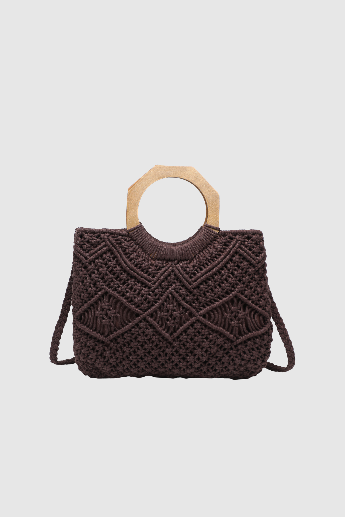 sac texture cache coeur en coton image 1