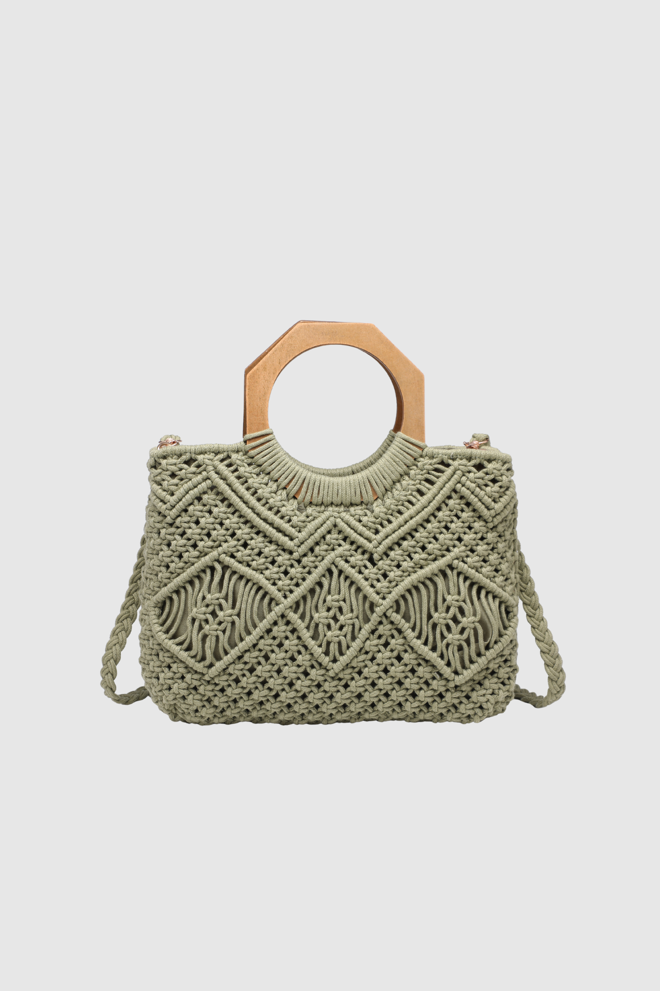 sac texture cache coeur en coton image 7