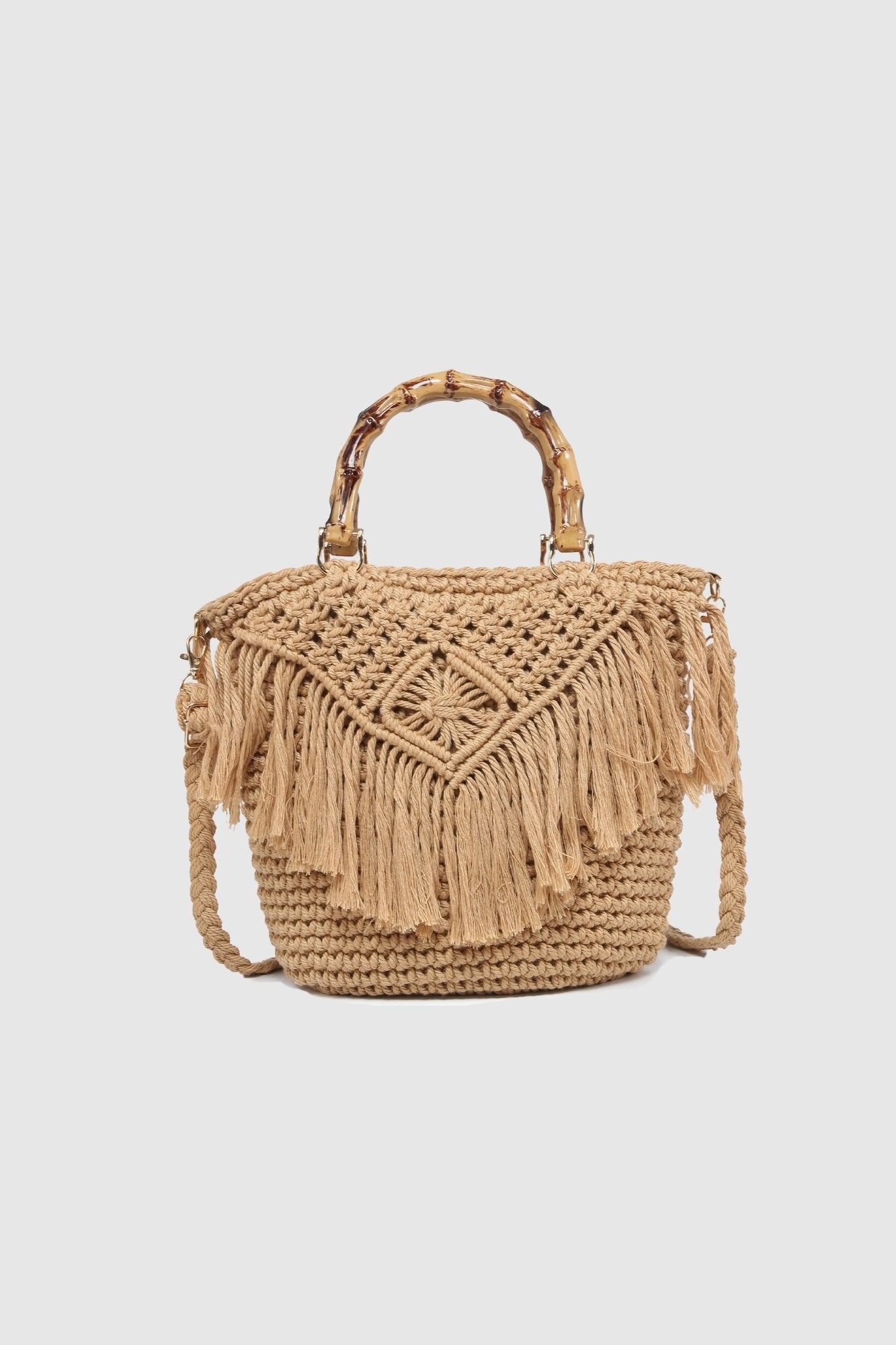 sac seau en macrame image 1