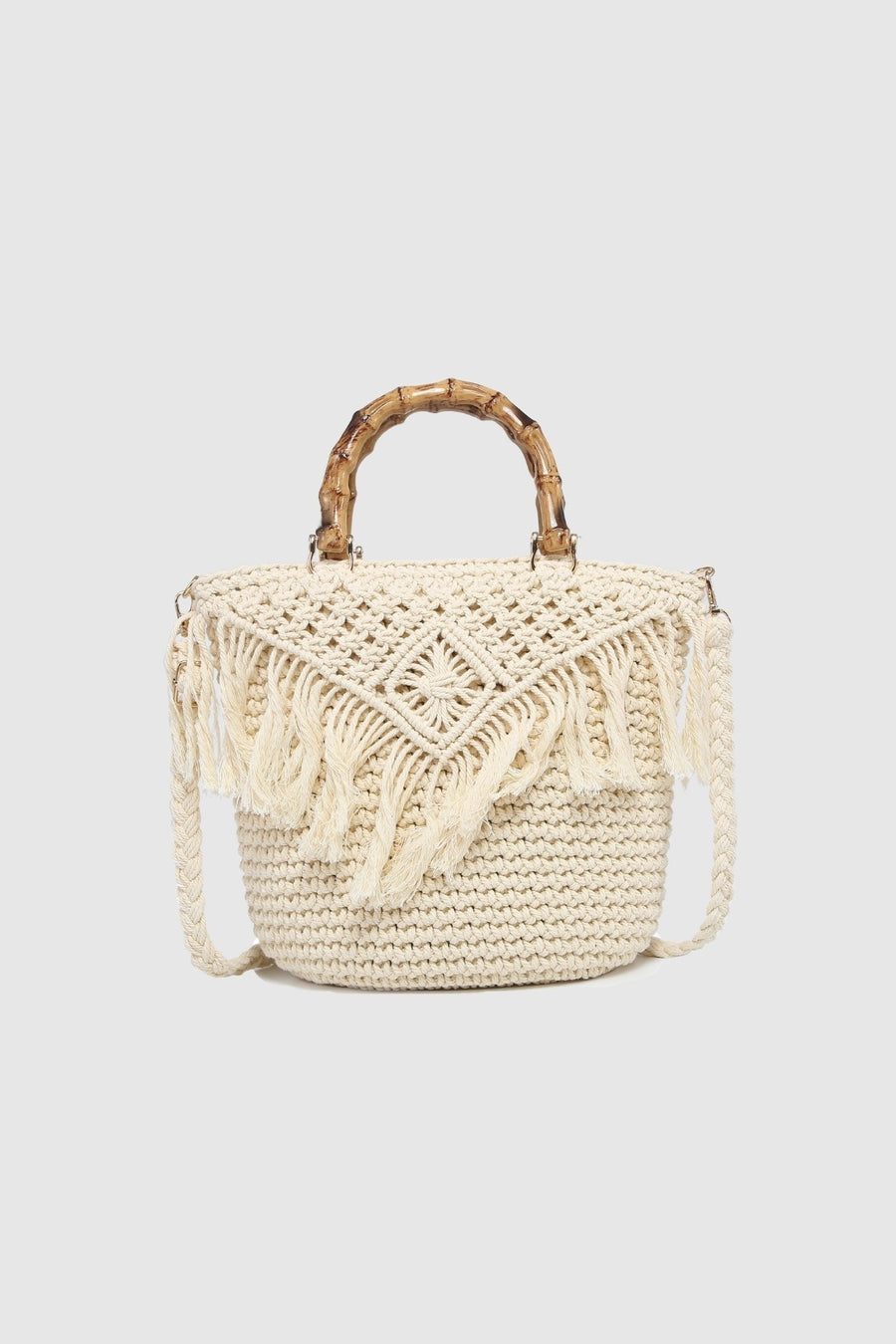 sac seau en macrame image 2