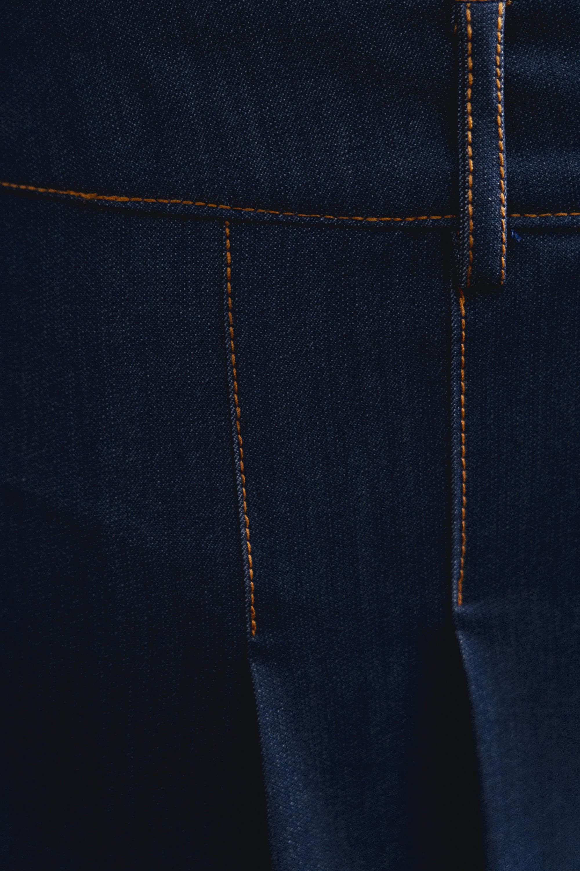 bermuda fluida efecto denim image 5