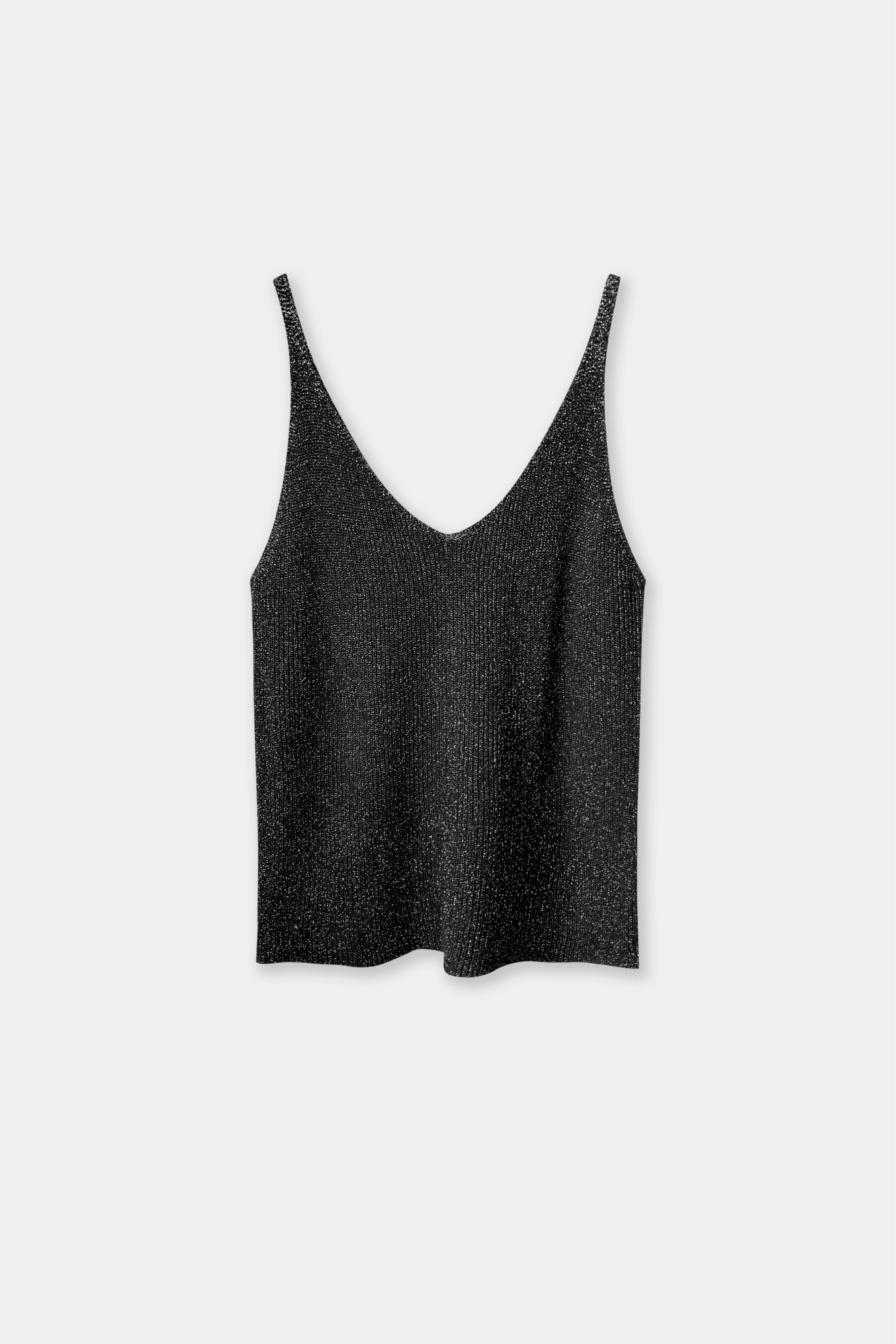top caraco cotele scintillant col v image 11