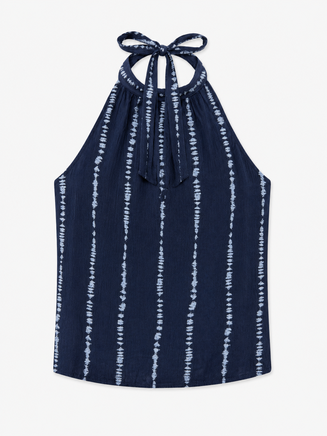top halter dos nu tie dye texture image 2