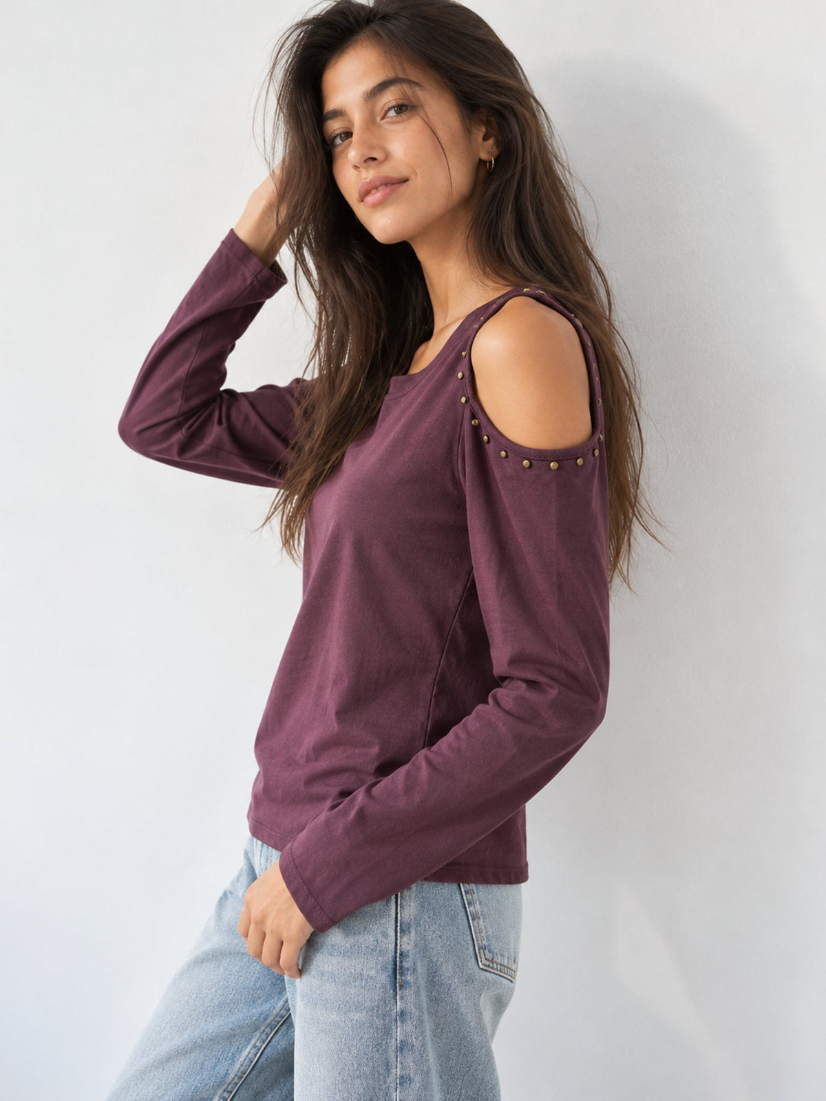 top cut out côté prune