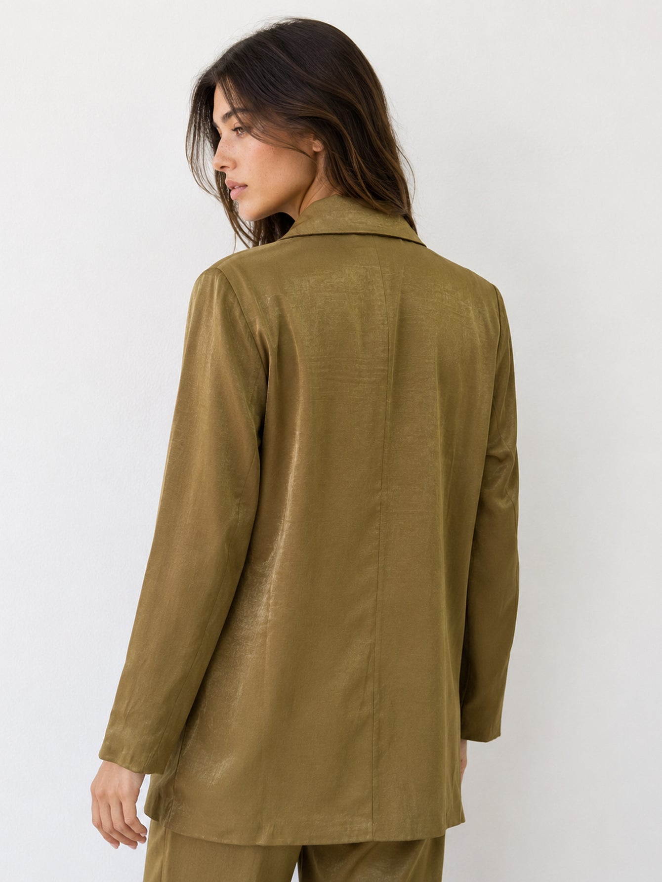 Veste kaki vue de dos