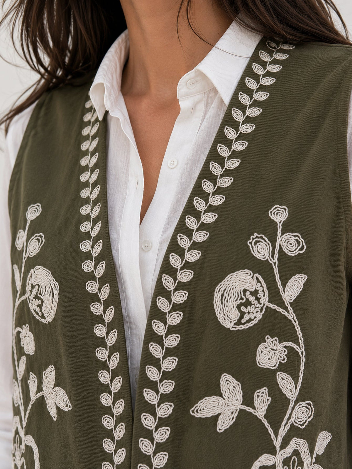 veste en coton pour femme vue 12