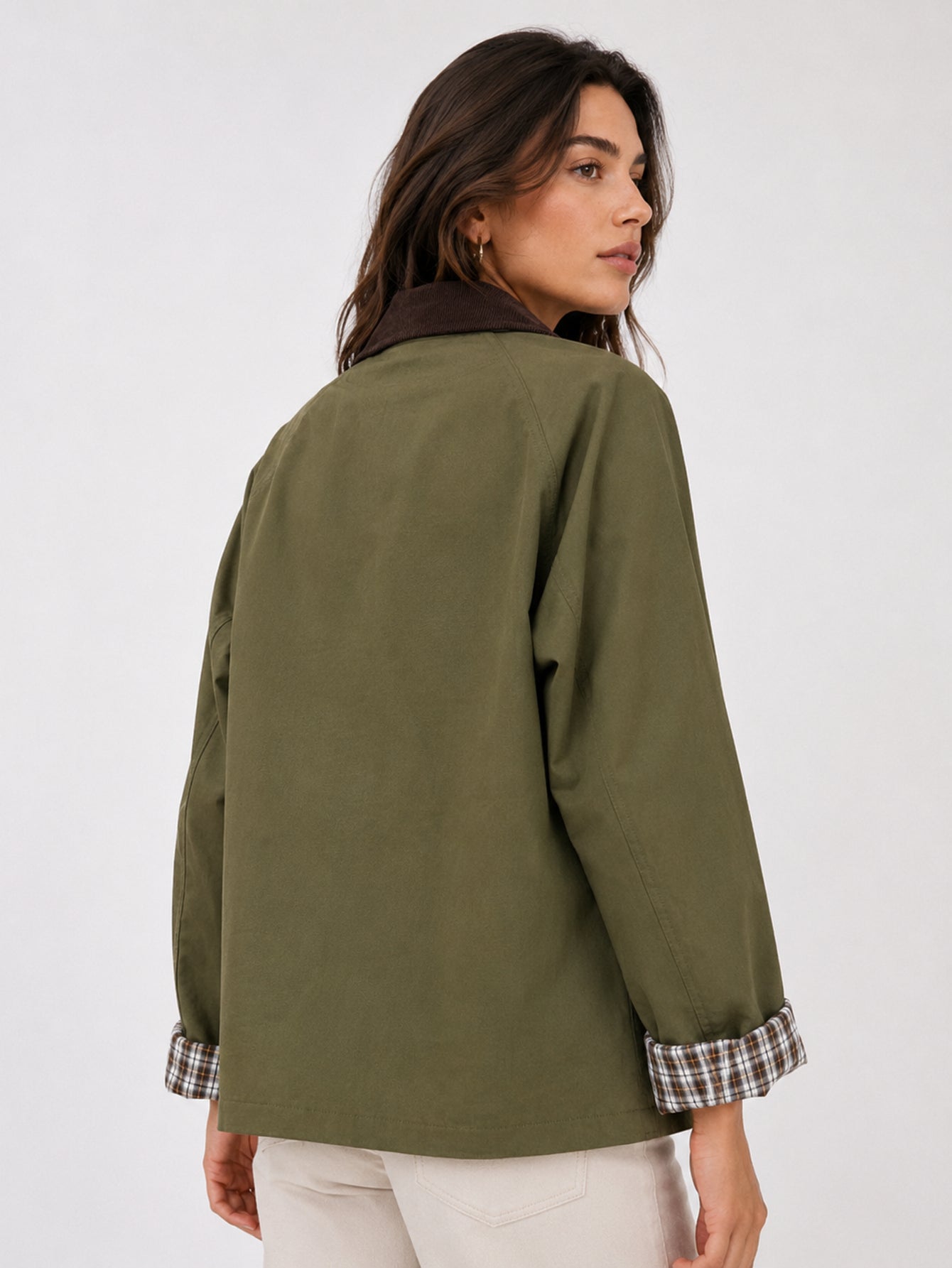 veste en coton pour femme vue 13